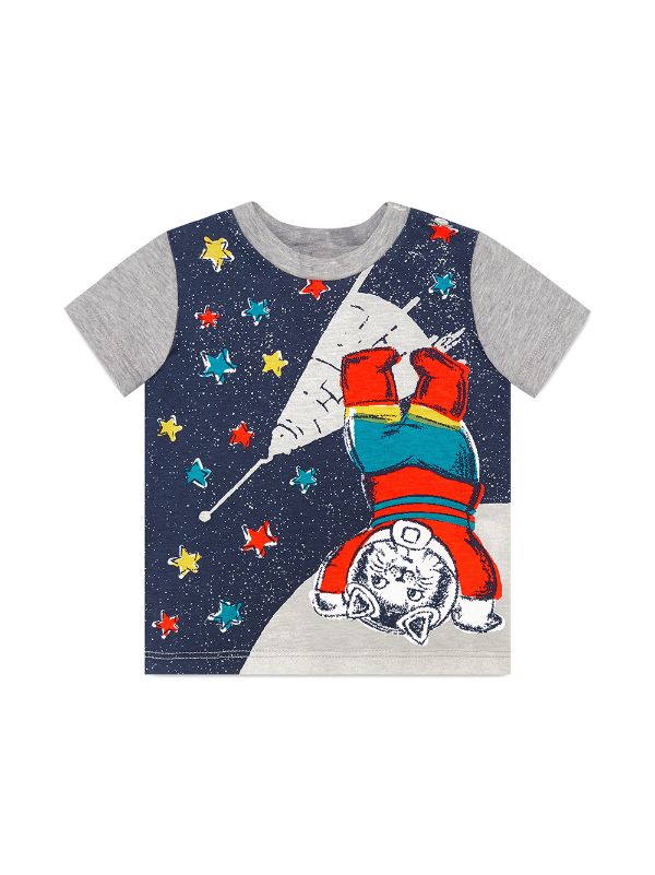 Maaltijd kip De gasten Gucci Kids Baby Cotton t-shirt With Space Cat Print - Farfetch