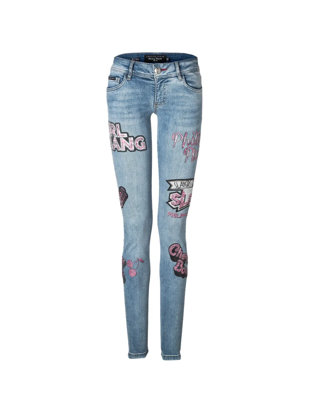 Philipp Plein Jeans 'Chicago Gang' - Blu