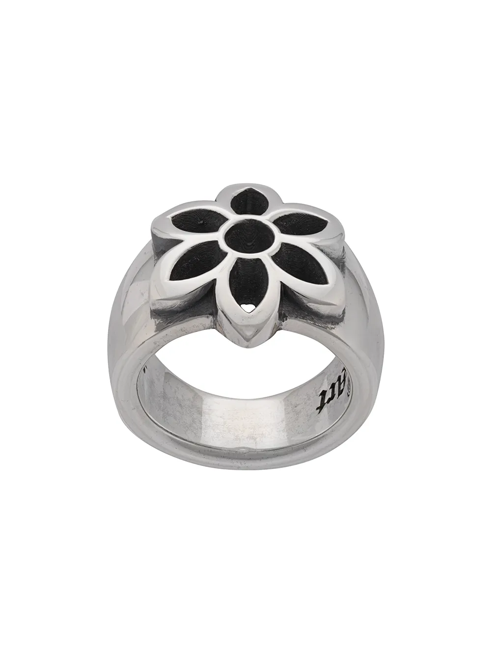 Good Art Hlywd flower ring | Metallic | Image 1