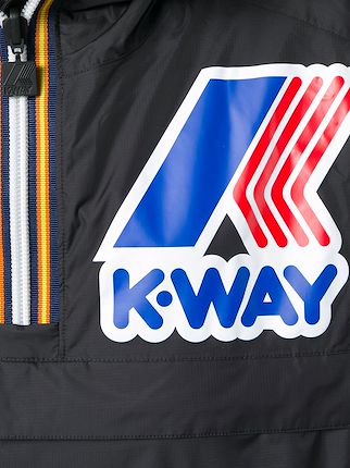 K-Way印花连帽夹克展示图