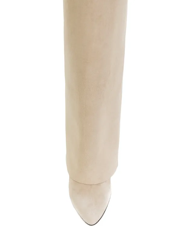bottes givenchy beige