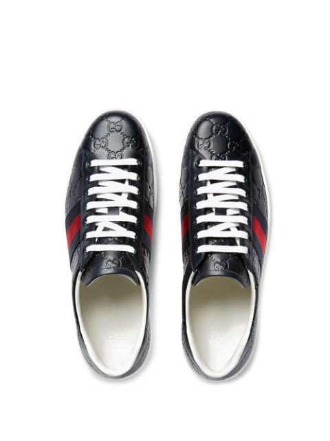 Afhængig replika Indskrive $650 Gucci Ace Gucci Signature sneaker - Buy Online - Fast Delivery, Price,  Photo