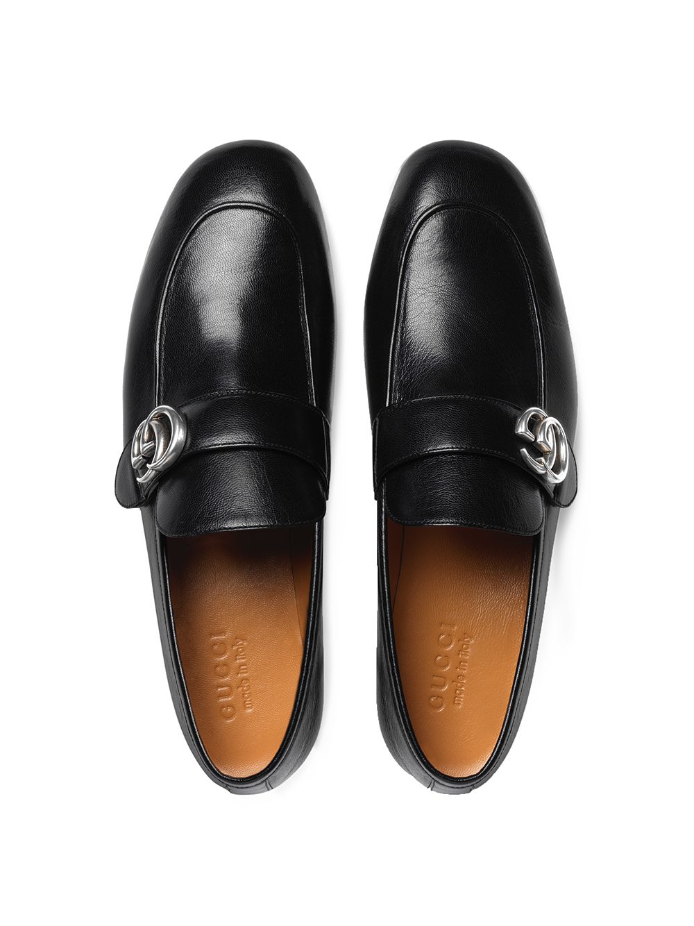 Gucci Leather Loafer With GG - Farfetch