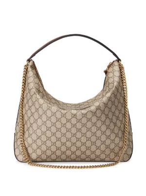 gg supreme hobo bag