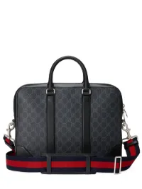 gucci black briefcase