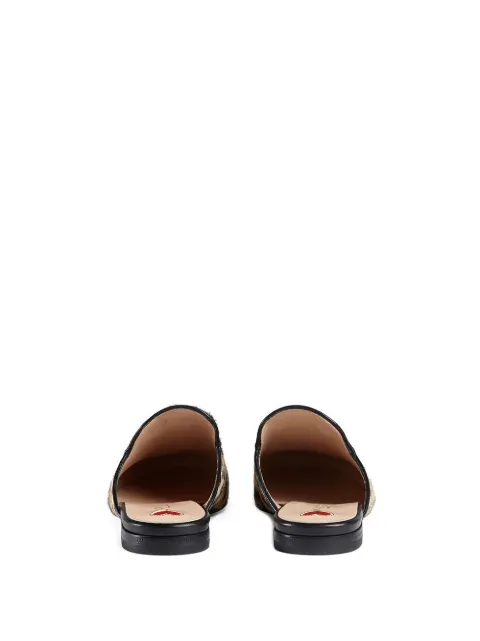 gucci princetown leopard