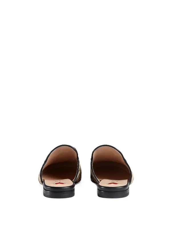 gucci leopard princetown