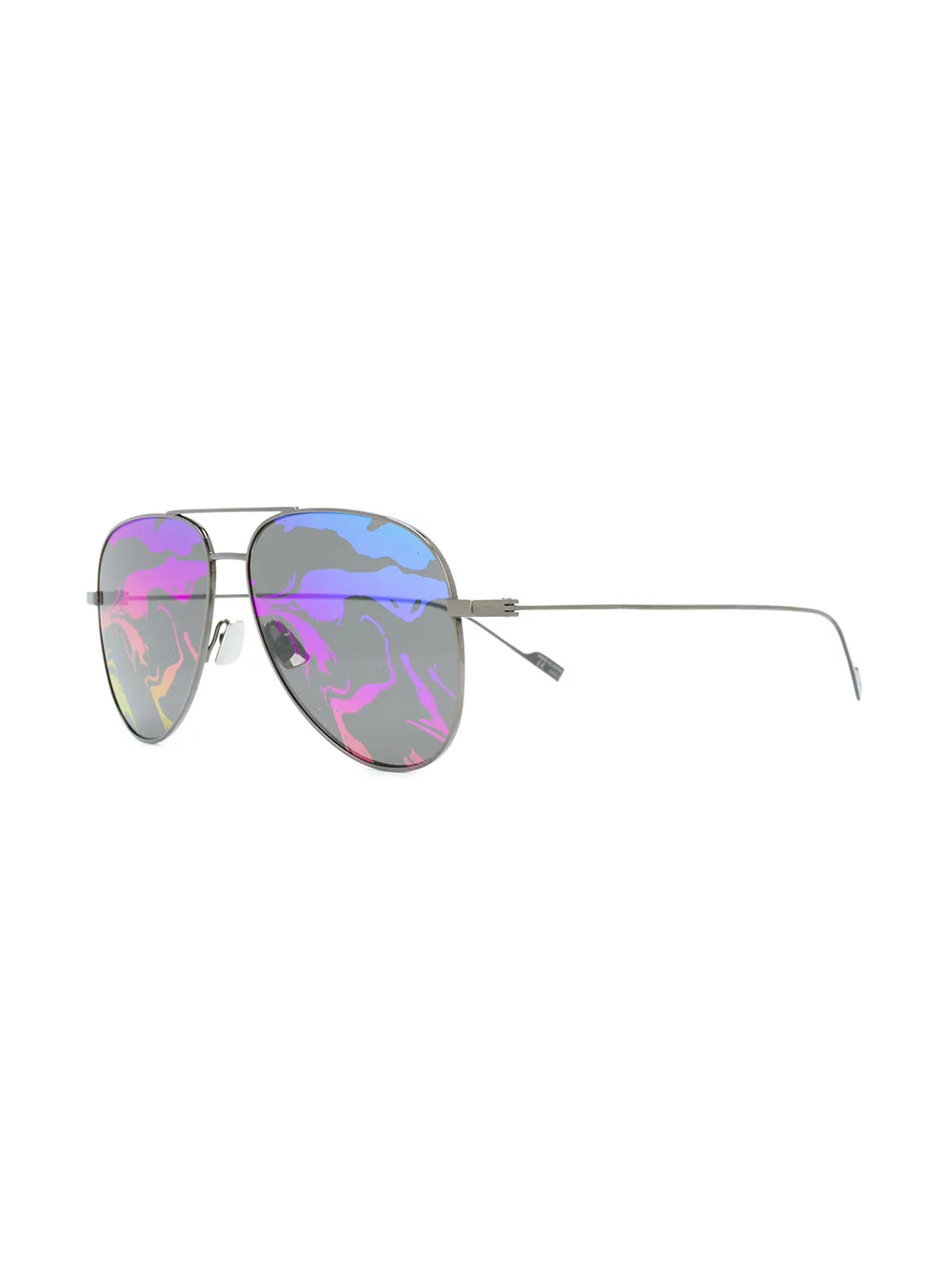 Saint Laurent Eyewear rainbow Classic 11 zonnebril - Metallic