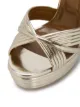 Aquazzura Gold Sundance 140 Platform Sandals - Farfetch
