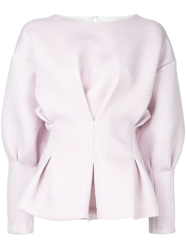 pink batwing top
