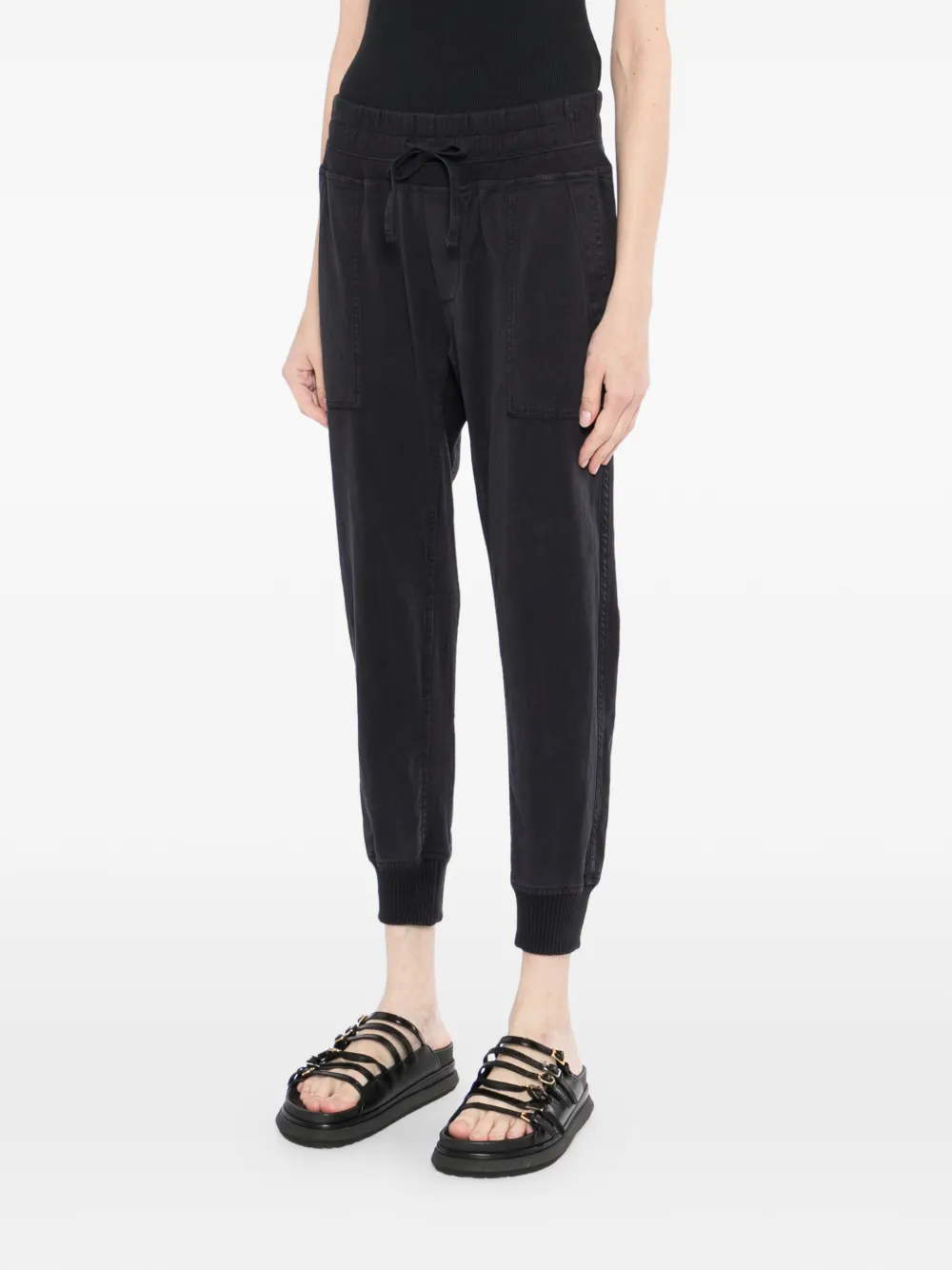  James Perse Contrast Tracksuit Bottoms   Blau 