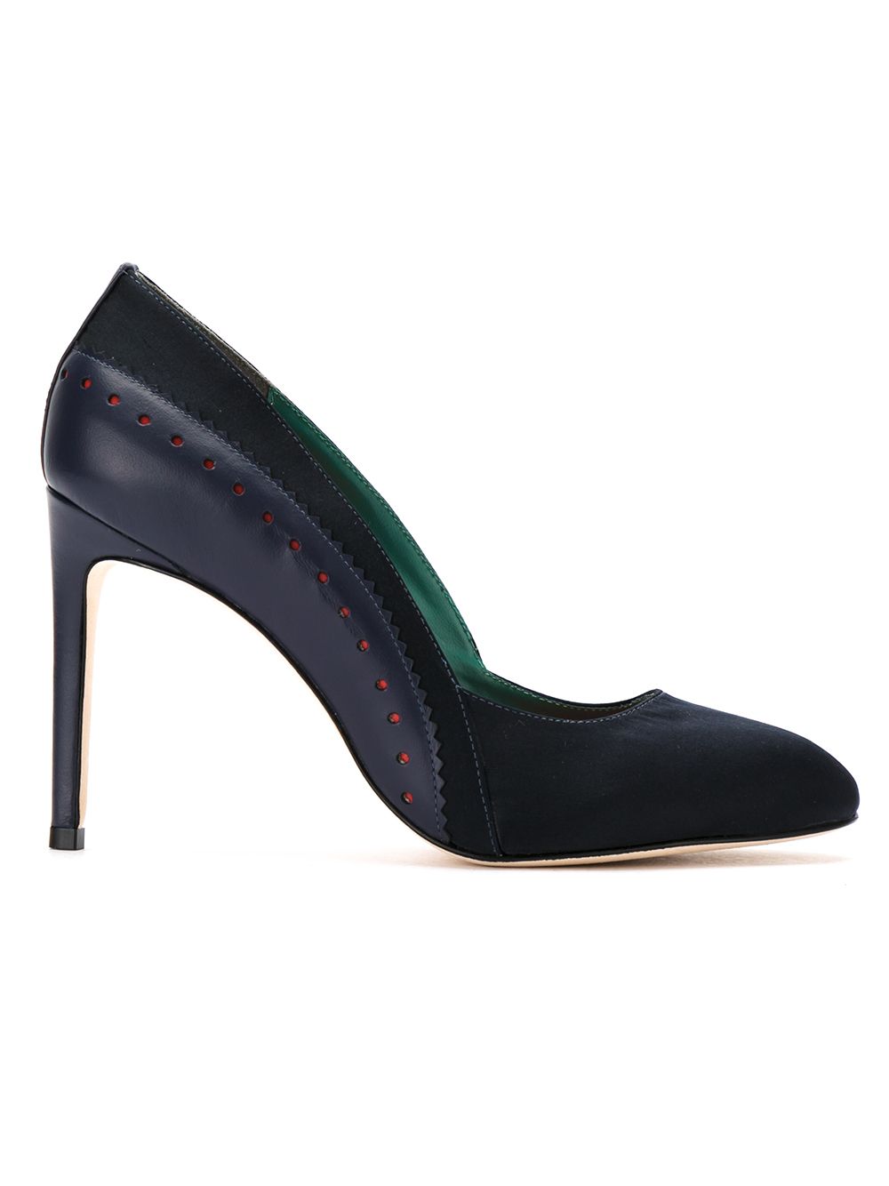 фото Sarah chofakian leather stiletto pumps