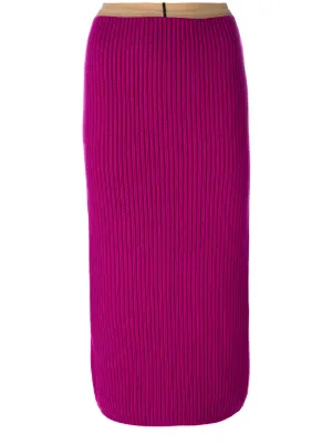 mid length fitted skirts
