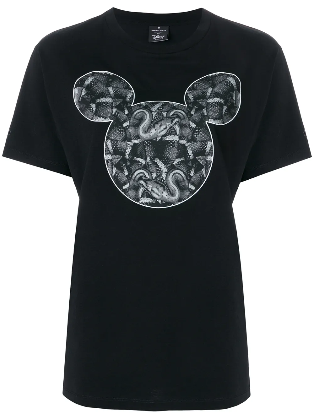COUNTY OF MILAN T-shirt 'Mickey Mouse' - Nero
