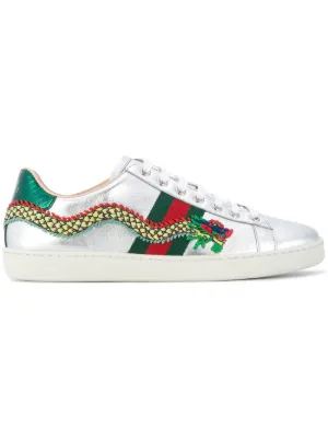 gucci sneakers with dragon