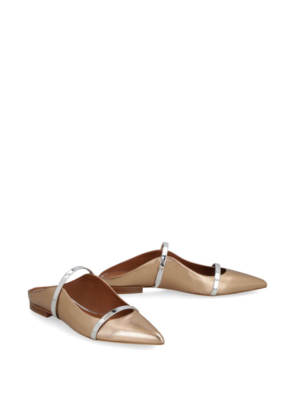 Malone Souliers Maureen mules - Gold