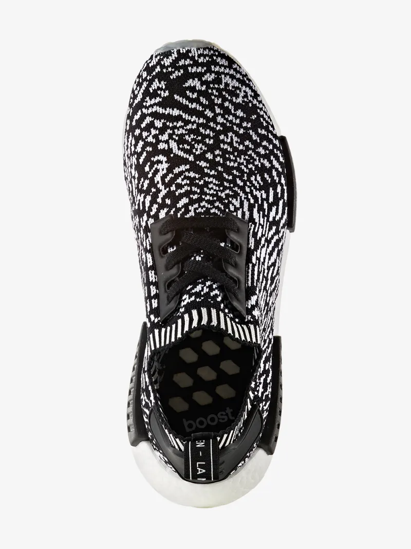 Adidas NMD R1 Runner PK Primeknit BY1887 Core Black Gum Pack