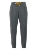 Brunello Cucinelli drawstring-waist cropped track pants - Grey