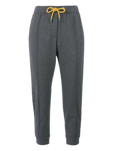 Brunello Cucinelli drawstring-waist cropped track pants