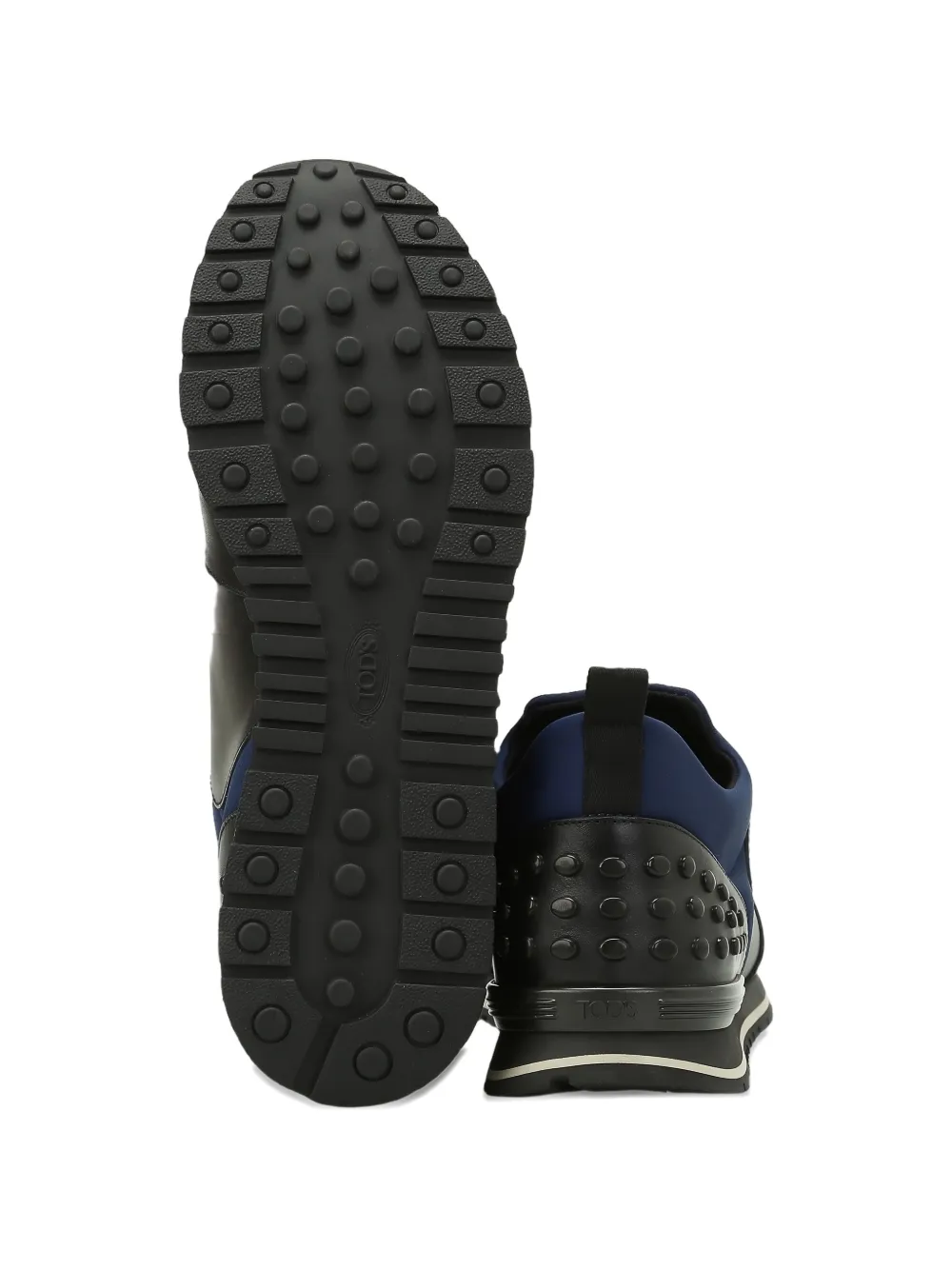 Tod's geruite sneakers Zwart