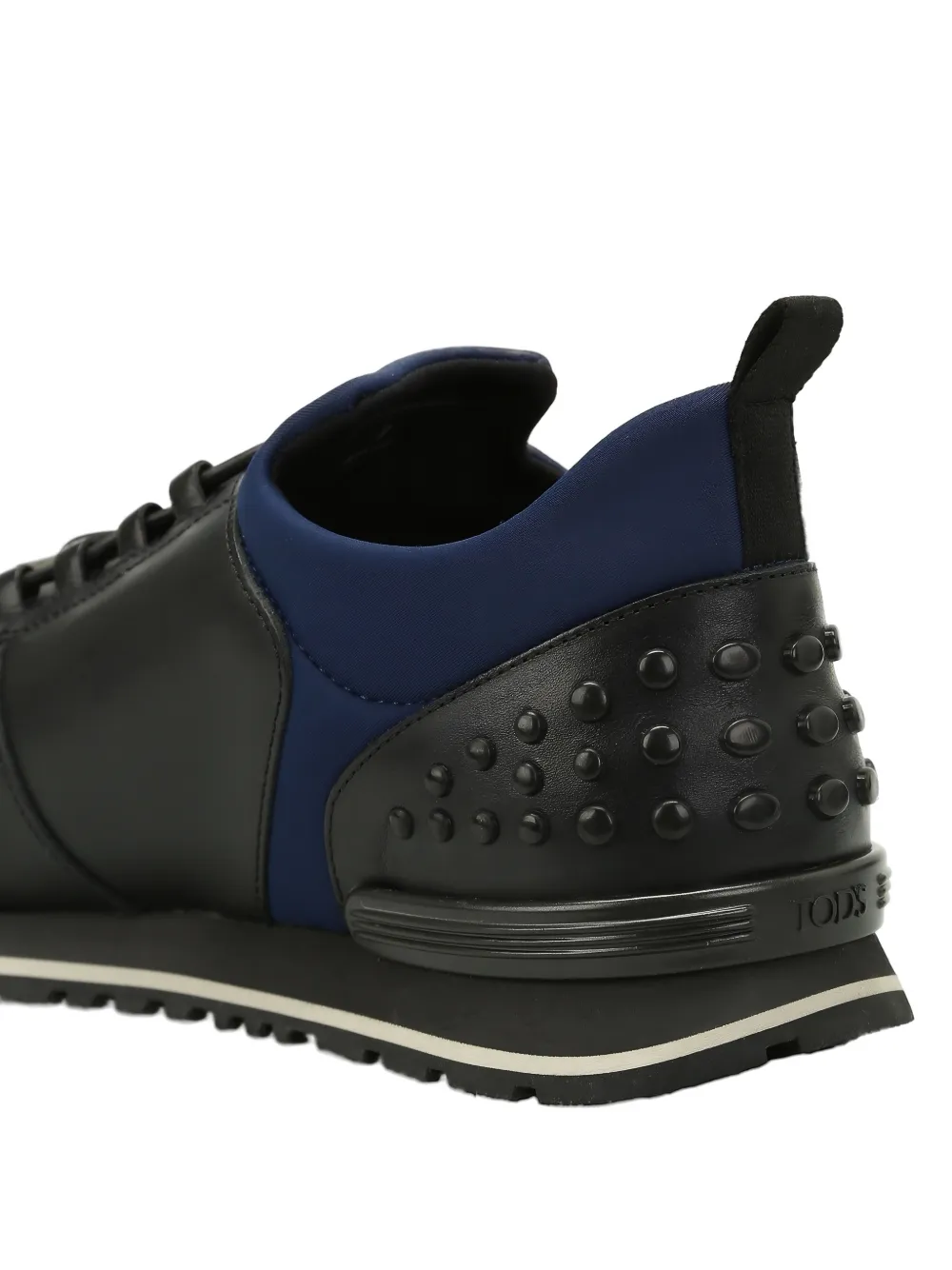 Tod's geruite sneakers Zwart