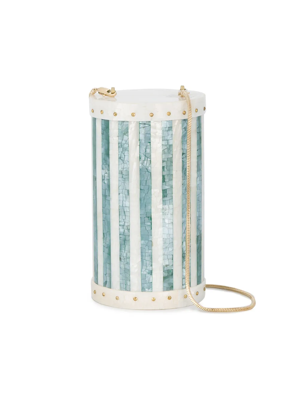 Nathalie Trad Alexis Cylinder Shell Bag