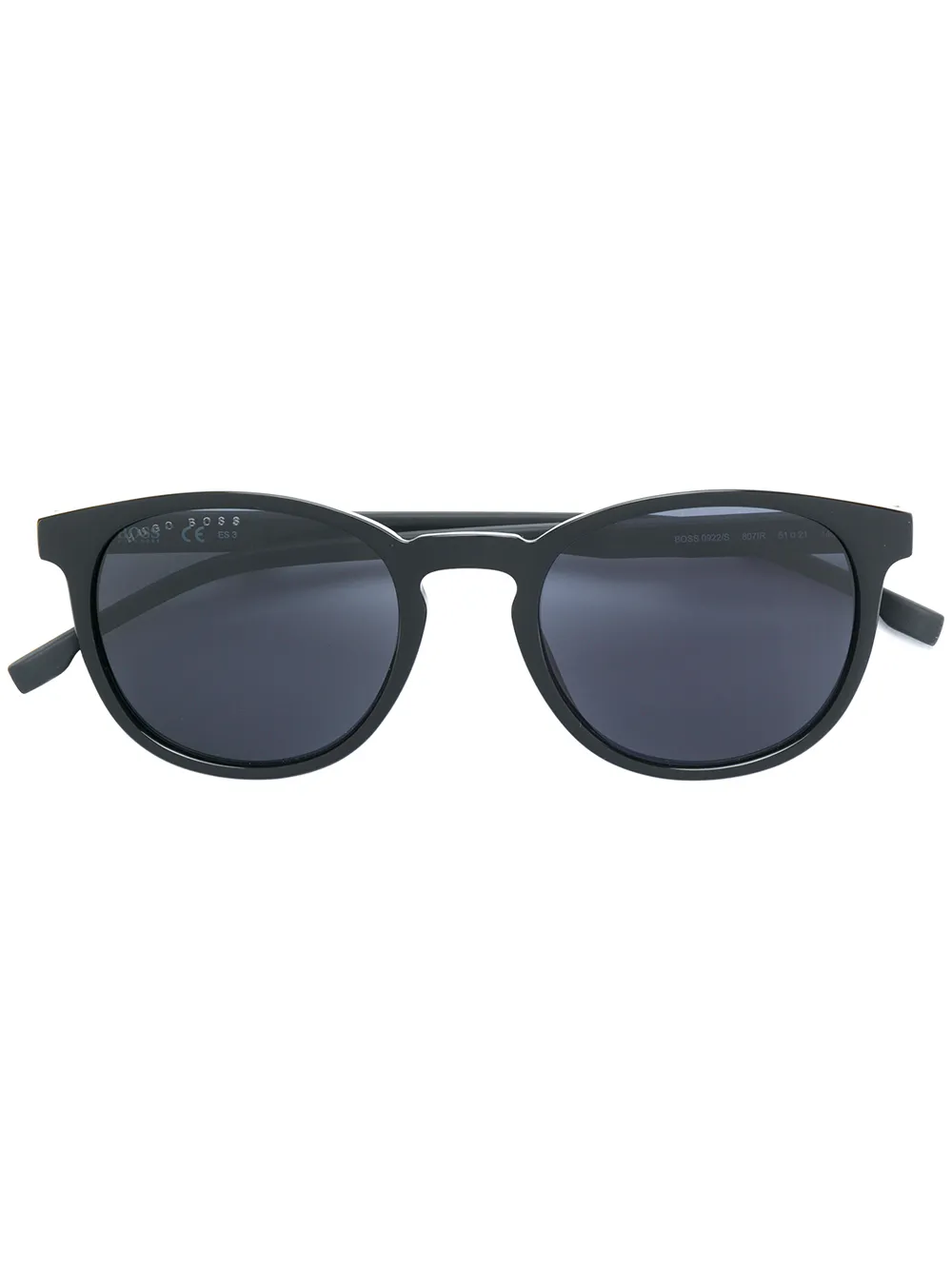 BOSS round frame sunglasses | Black | Image 1