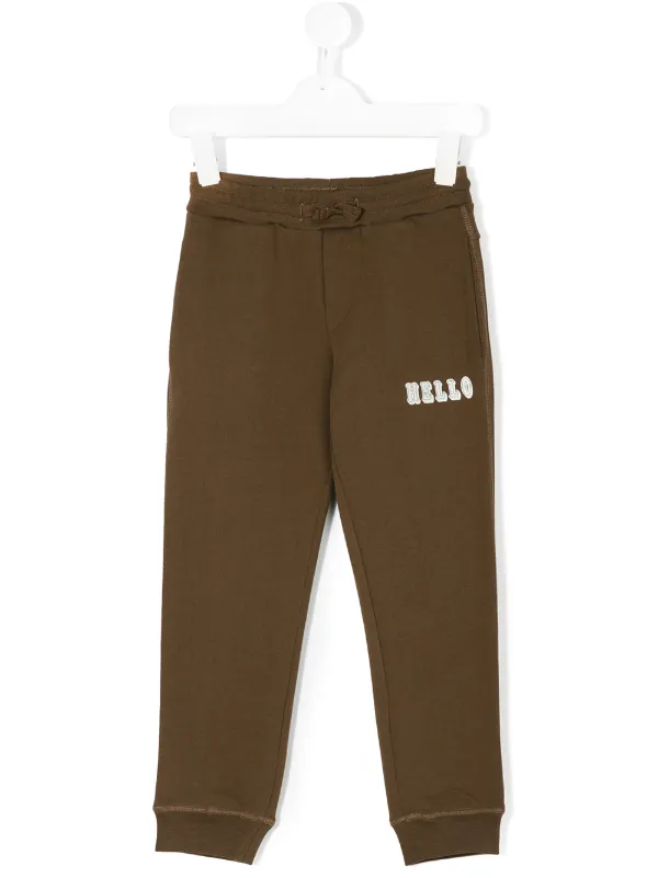 kids brown tracksuit