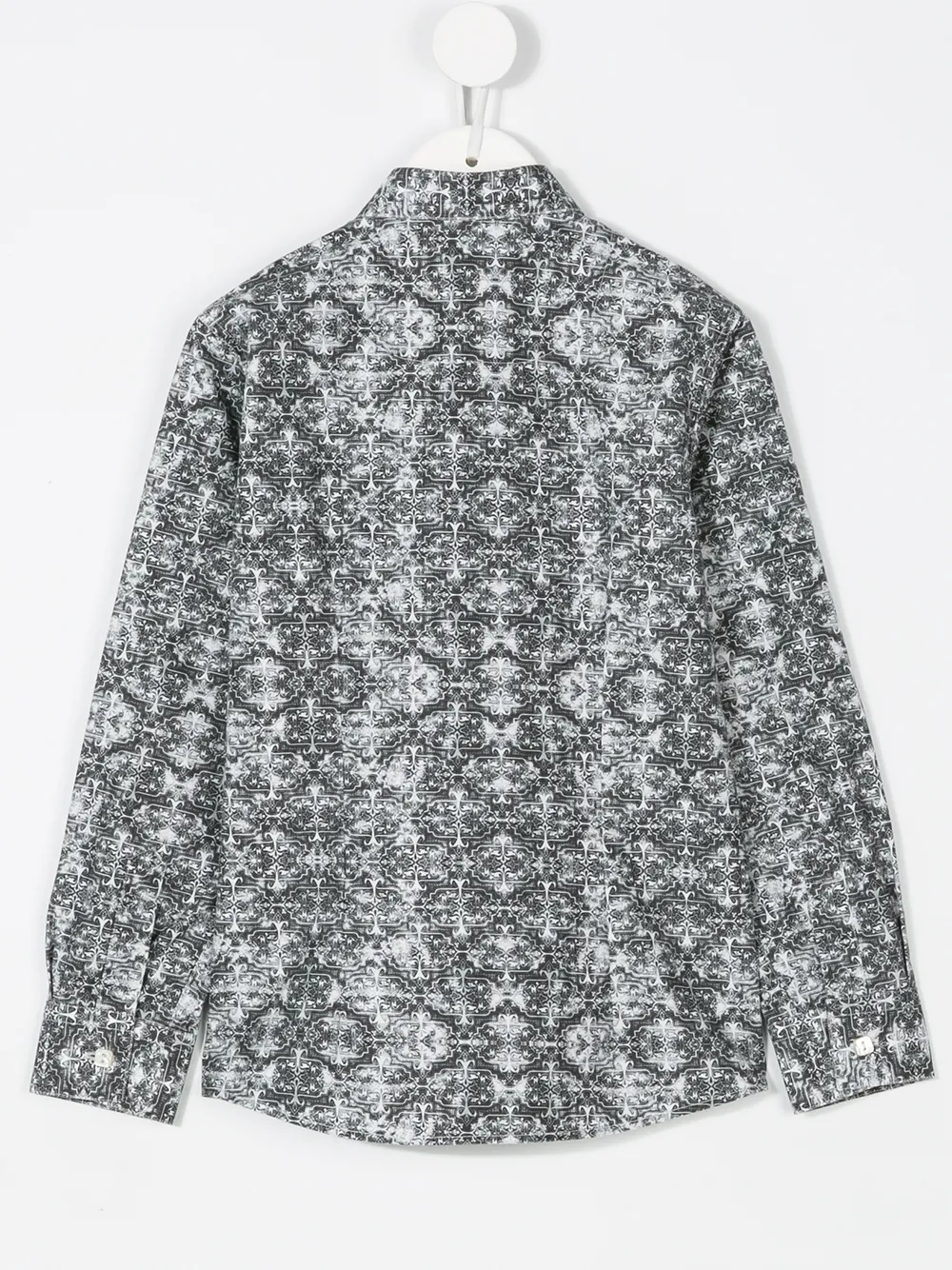  Billionaire Kids Hemd Mit Print   Grau 