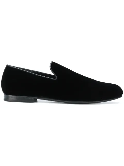 Click to view more detailed imagery on our partner's website Jimmy Choo Marlo Suede Loafer In Black