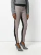 Stella McCartney plaid front leggings