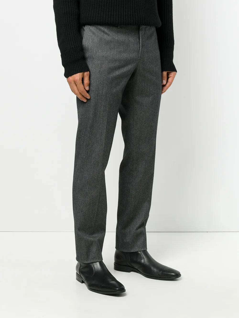 Incotex getailleerd broek Grijs
