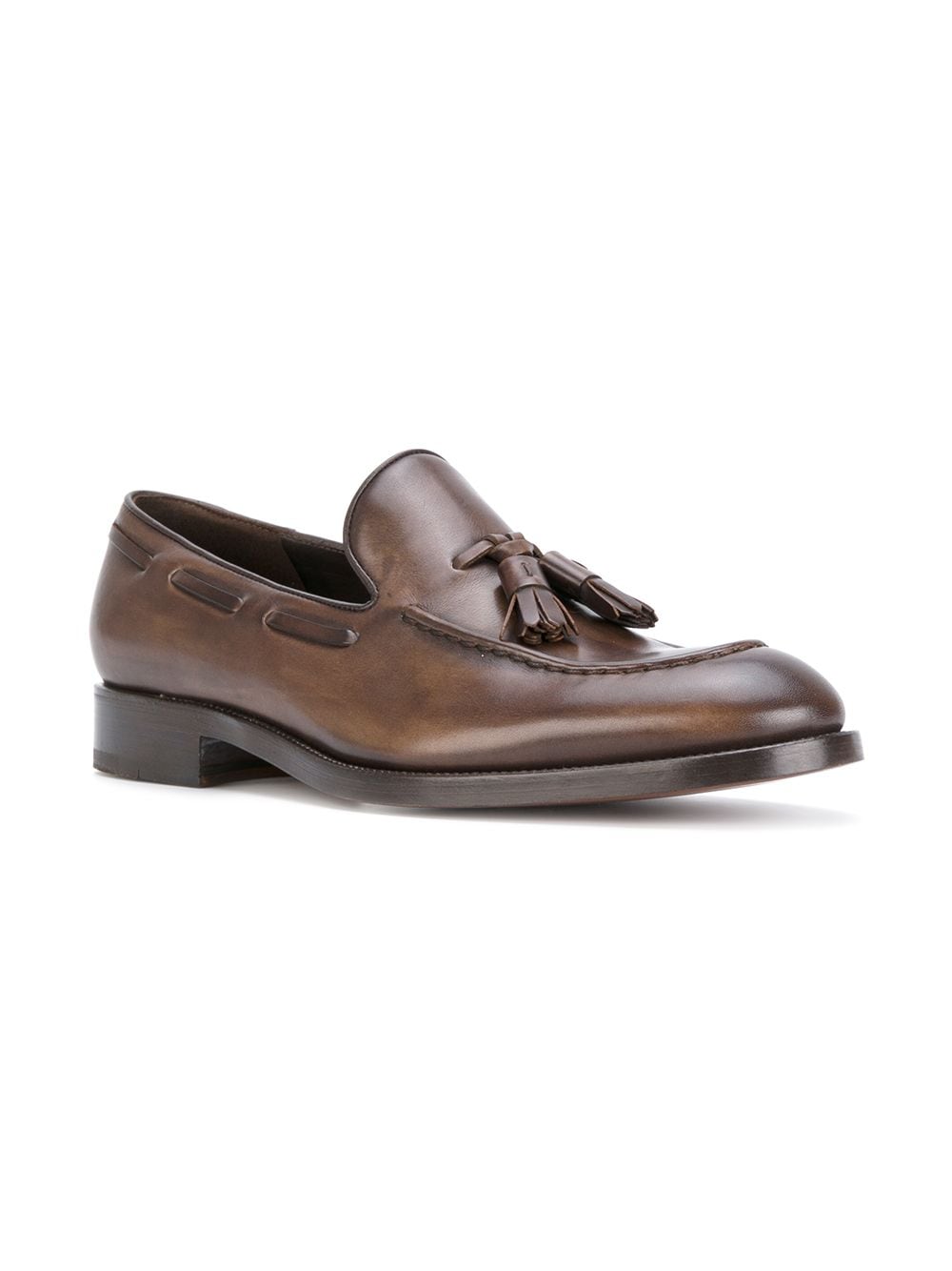 Fratelli Rossetti tassel front loafers - Bruin