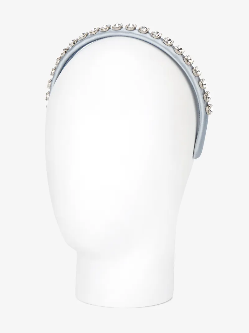 Miu Miu crystal-embellished headband
