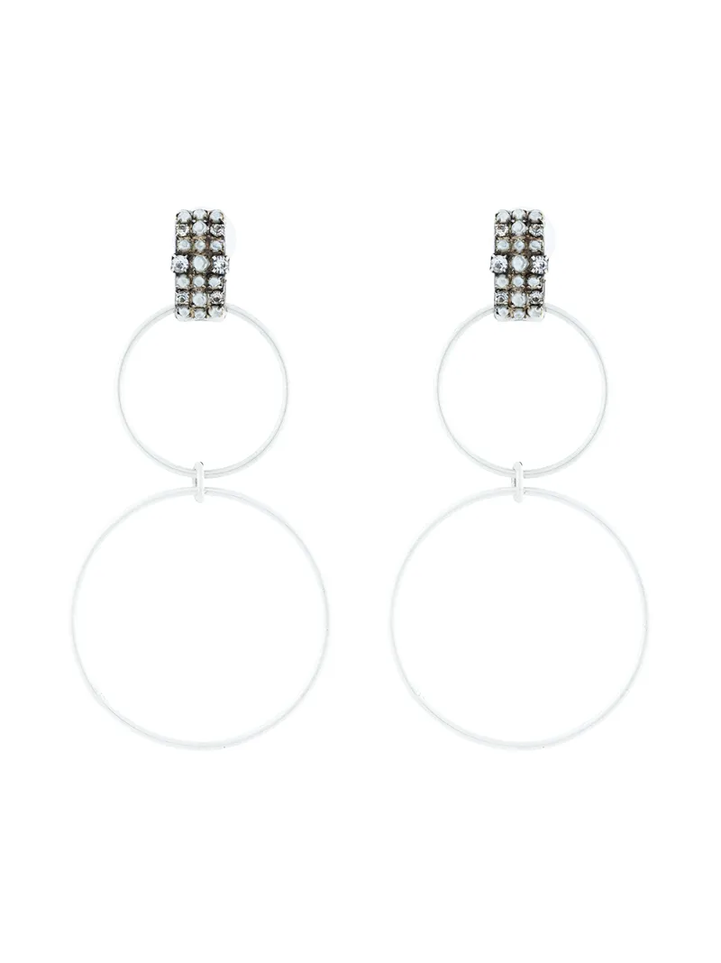 Dannijo серьги Dido с кристаллами Swarovski
