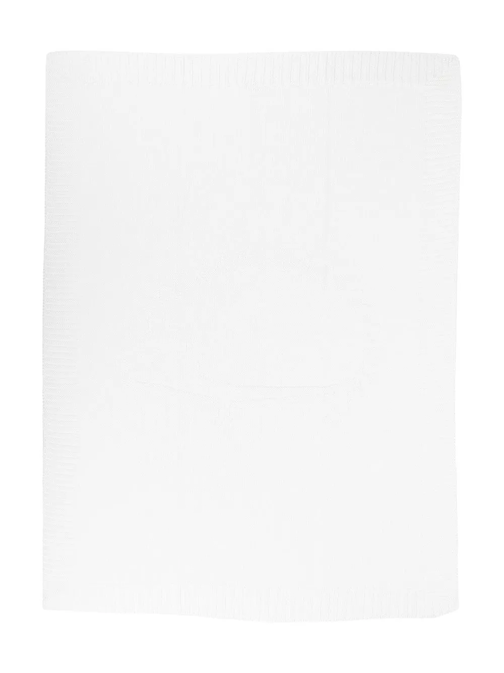 Tartine Et Chocolat Classic Knitted Blanket In White