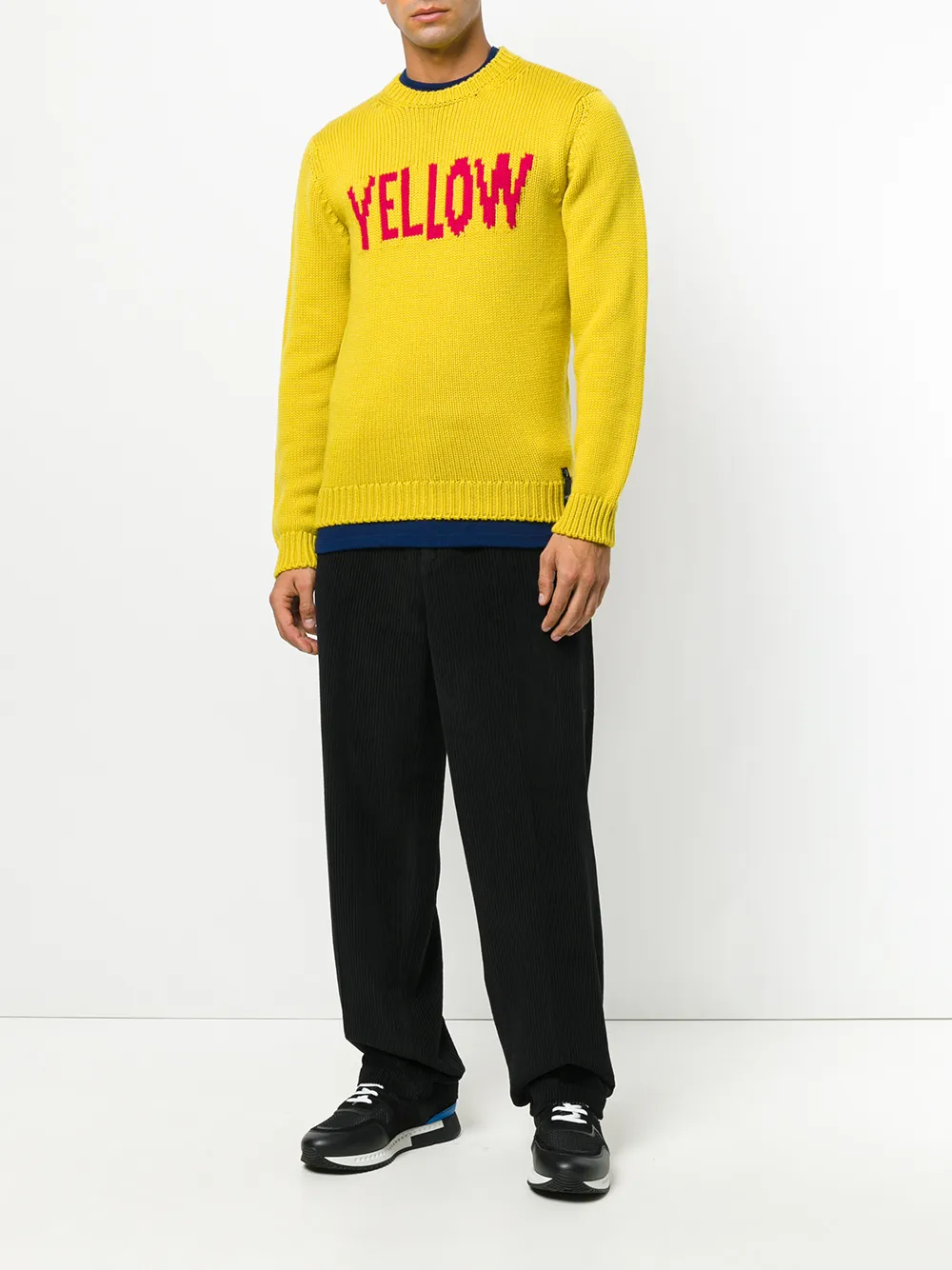 yellow fendi sweater