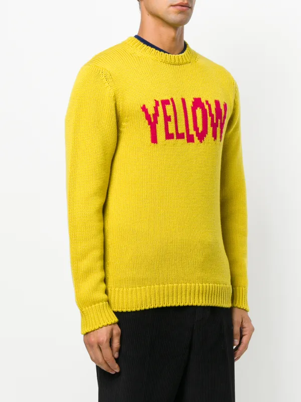 yellow fendi sweater