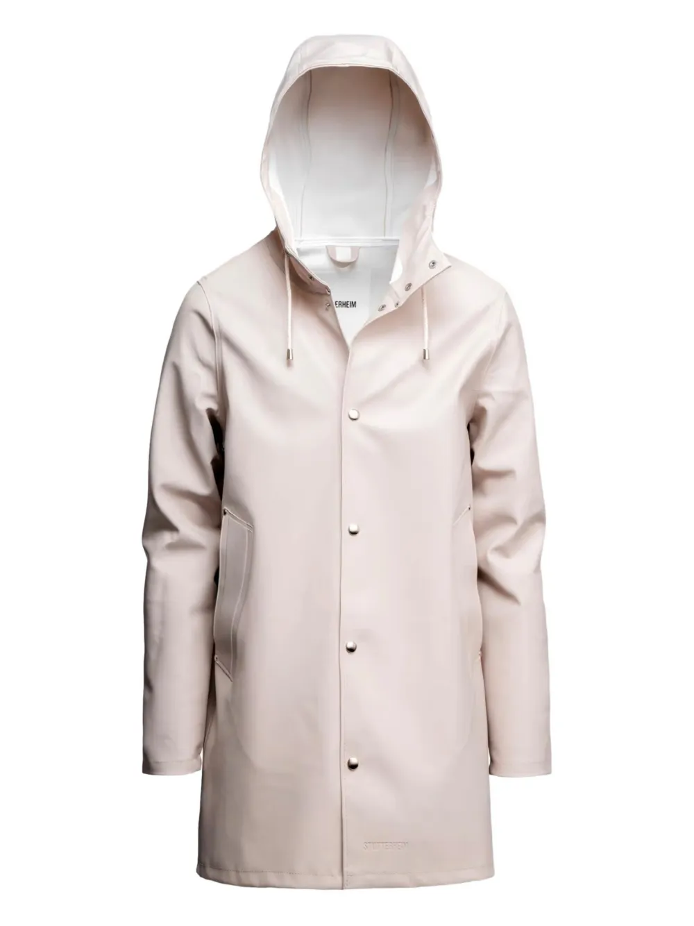 Stutterheim hooded raincoat | Neutrals | Image 1