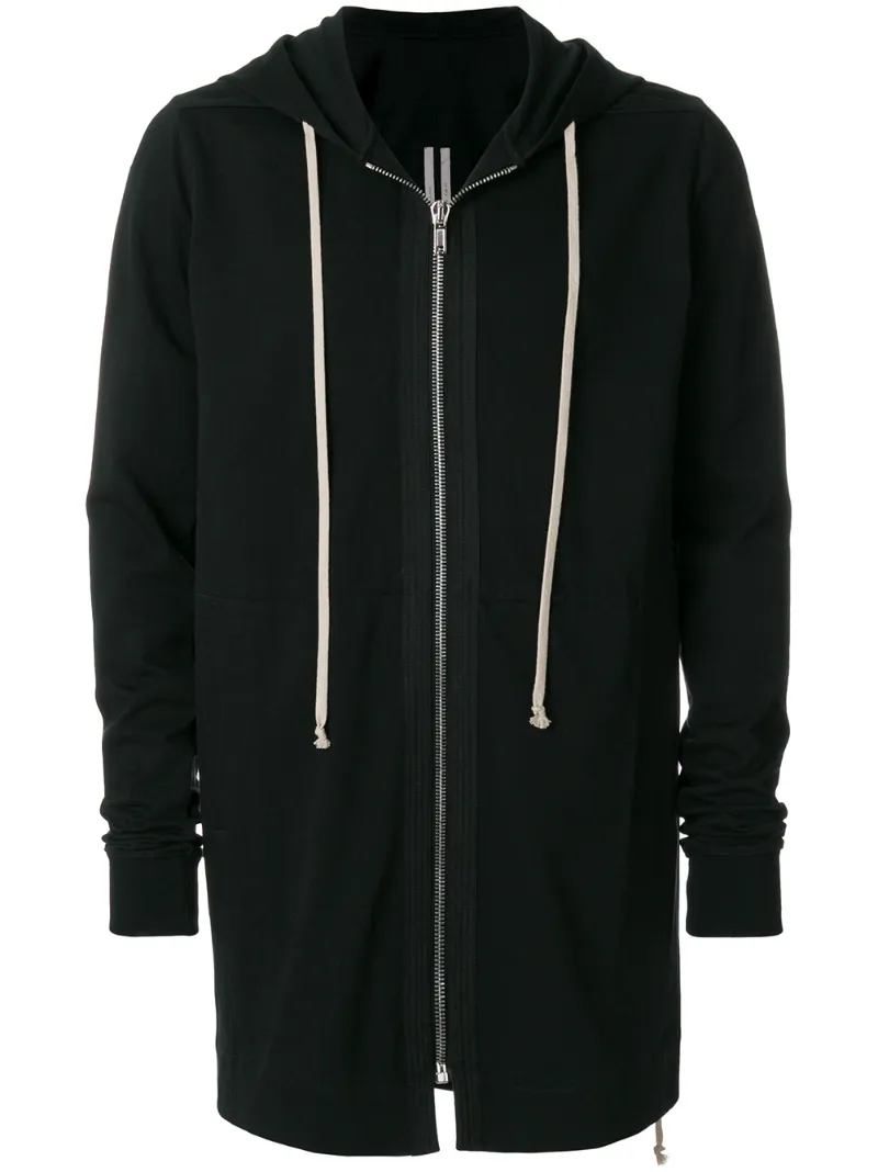 куртка средней длины на молнии Rick Owens