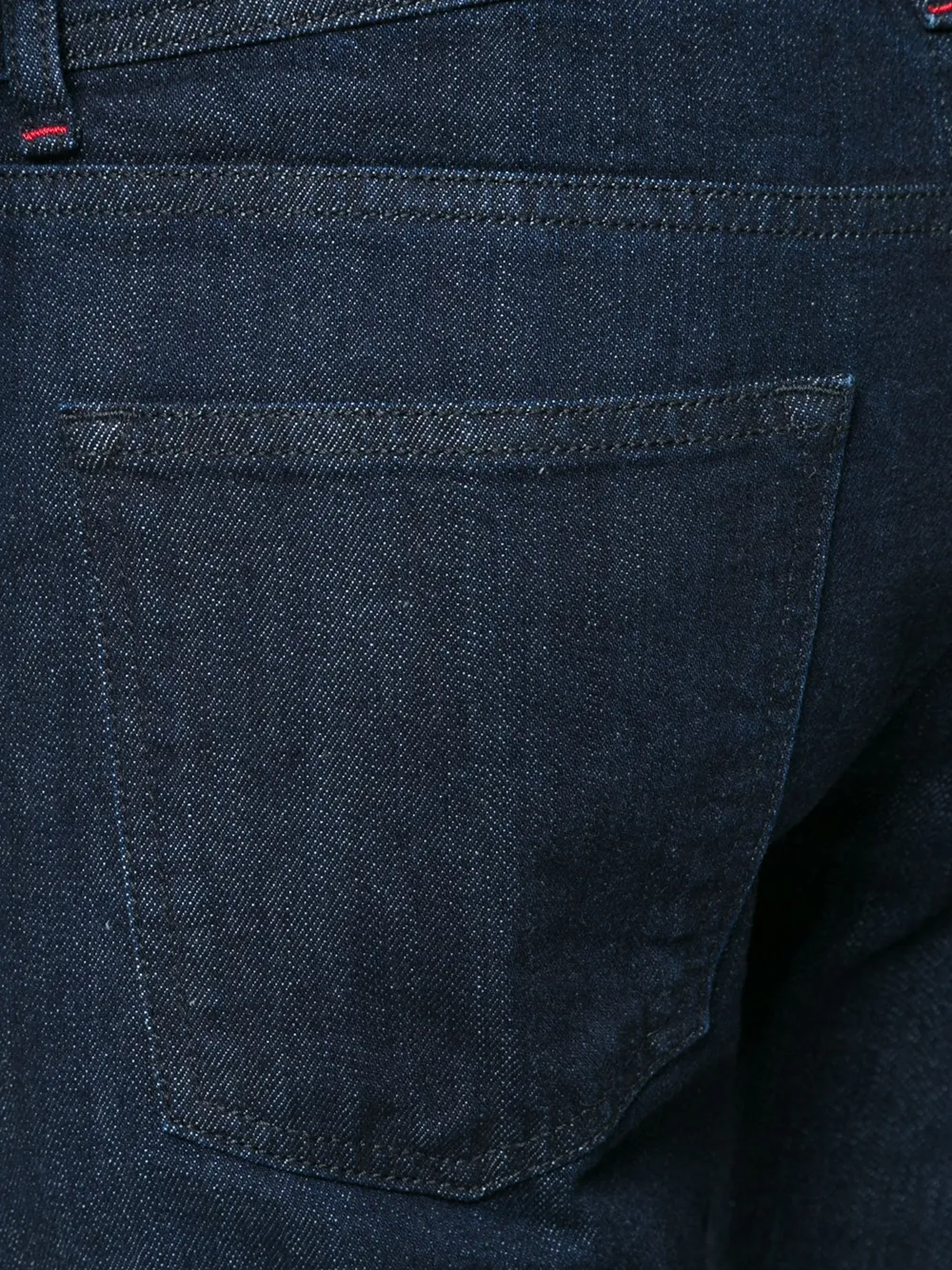 Kiton Slim-Fit jeans Blauw