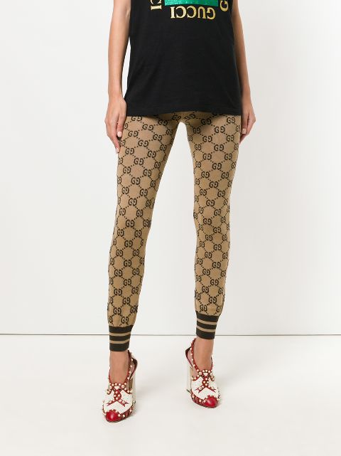 Gucci Gg Supreme Leggings | Farfetch.com