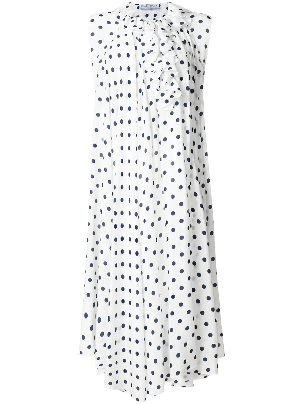 Balenciaga Top 'Trompe L'oeil' - Bianco
