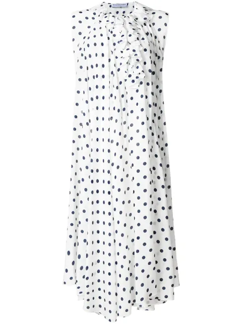 Balenciaga Trompe L'oeil frill top