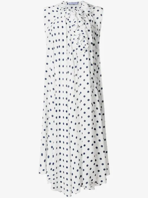 Balenciaga Trompe L'oeil frill top