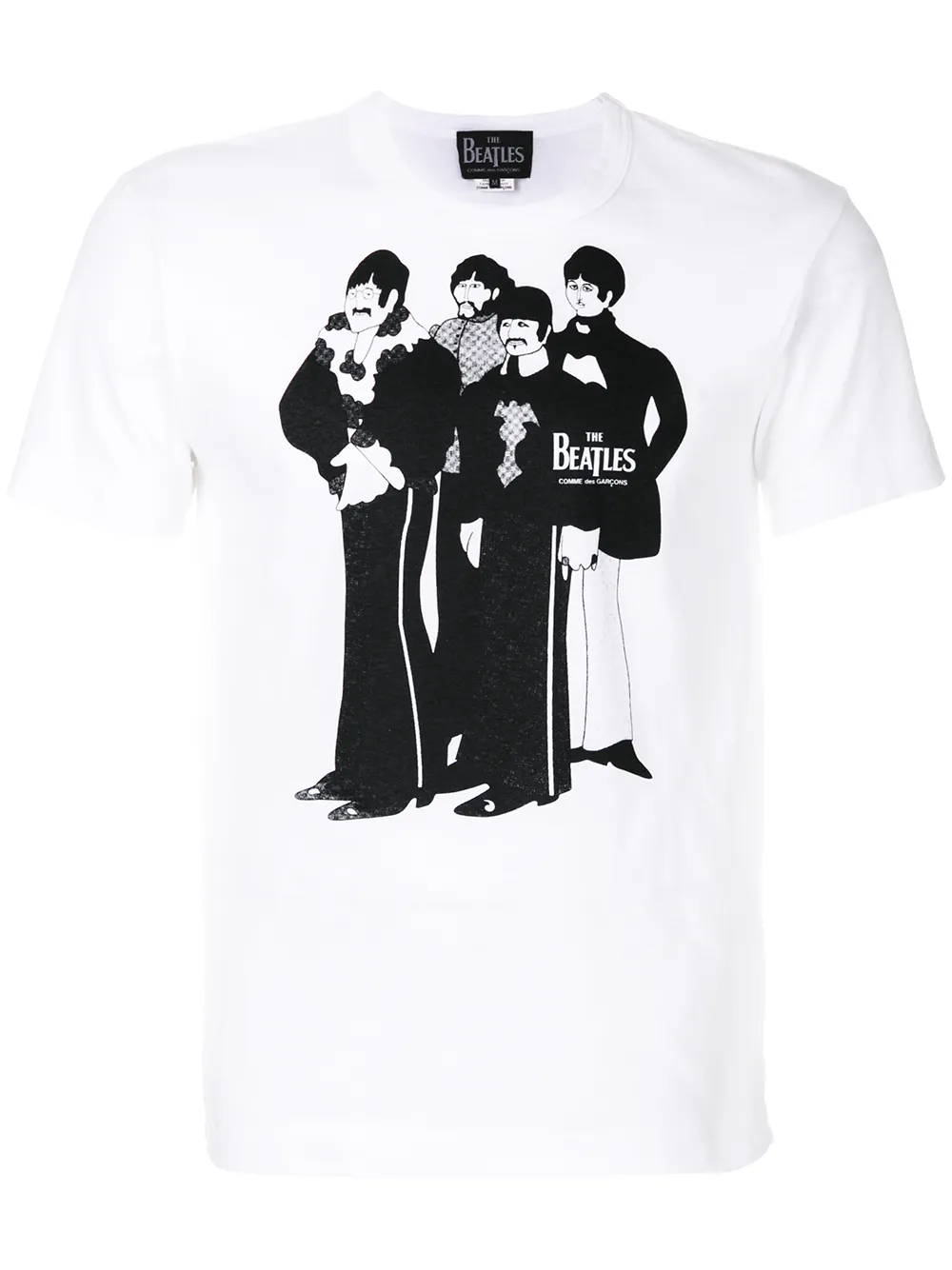 The Beatles X Comme Des Garçons graphic print T-shirt | White | Image 1