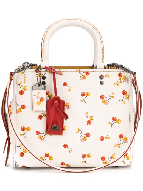 pink cherry coach purse