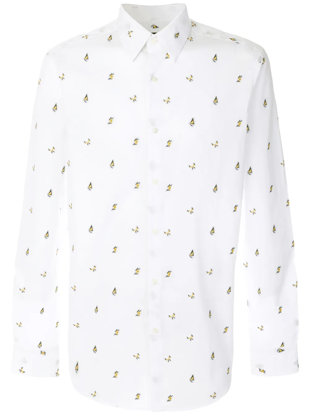 Fendi Butterfleyes Shirt $500 - Buy AW17 Online - Fast Delivery, Price