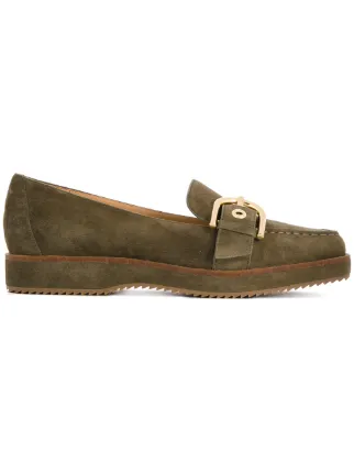 michael kors loafers mens olive