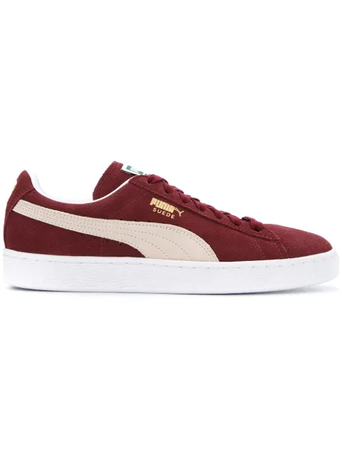 puma soft foam red shoes